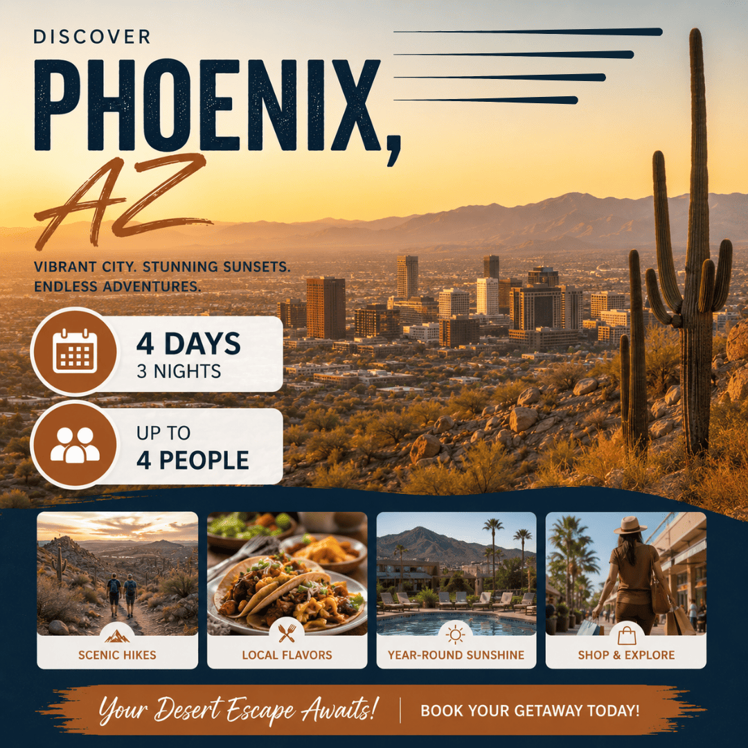 Hyatt Regency Phoenix — 4D/3N Phoenix, AZ